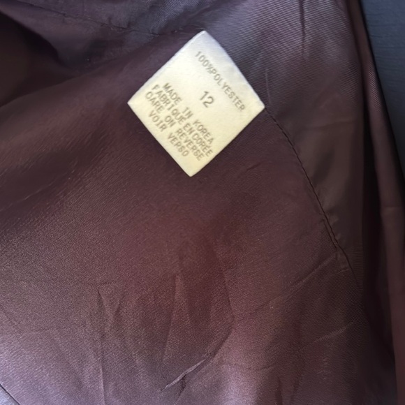 Tahari One Button Long Coat - Picture 4 of 5